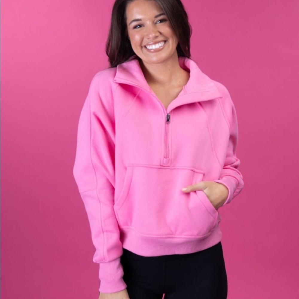 DD Design Luxe Fleece Funnel Neck Pullover